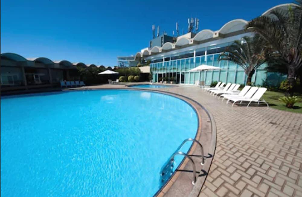 Hotel Senac Ilha Do Boi Vitória Kültér fotó The pool at the hotel